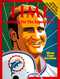 Don Shula on Time Cover